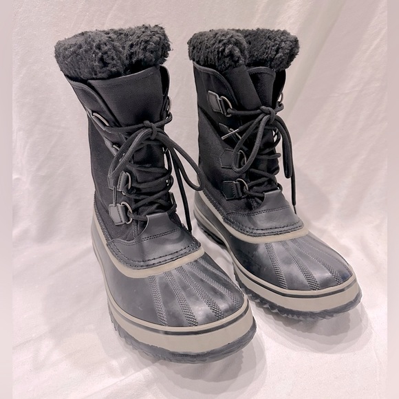 NWOT Sorel Men’s Caribou Winter Boots size 9.5 - Picture 3 of 9